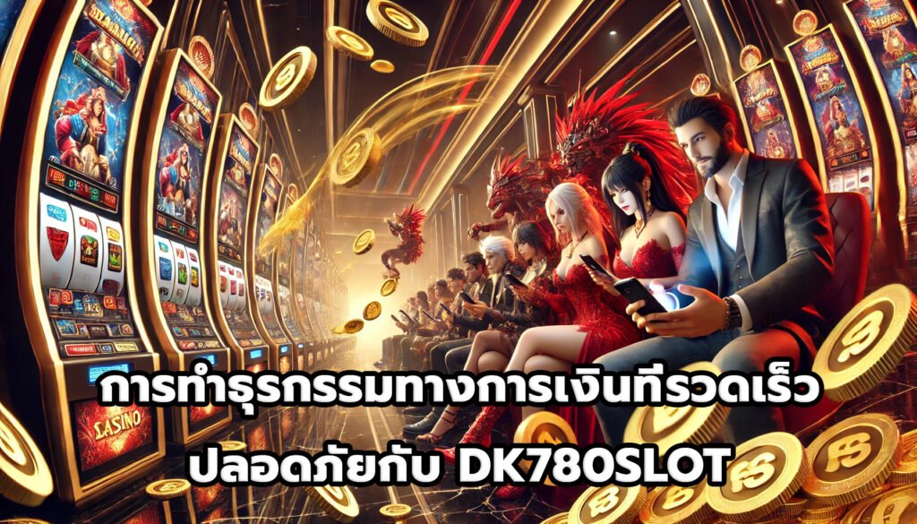 การทำธุรกรรมทางการเงินที่รวดเร็วและปลอดภัยกับ DK780SLOT-2