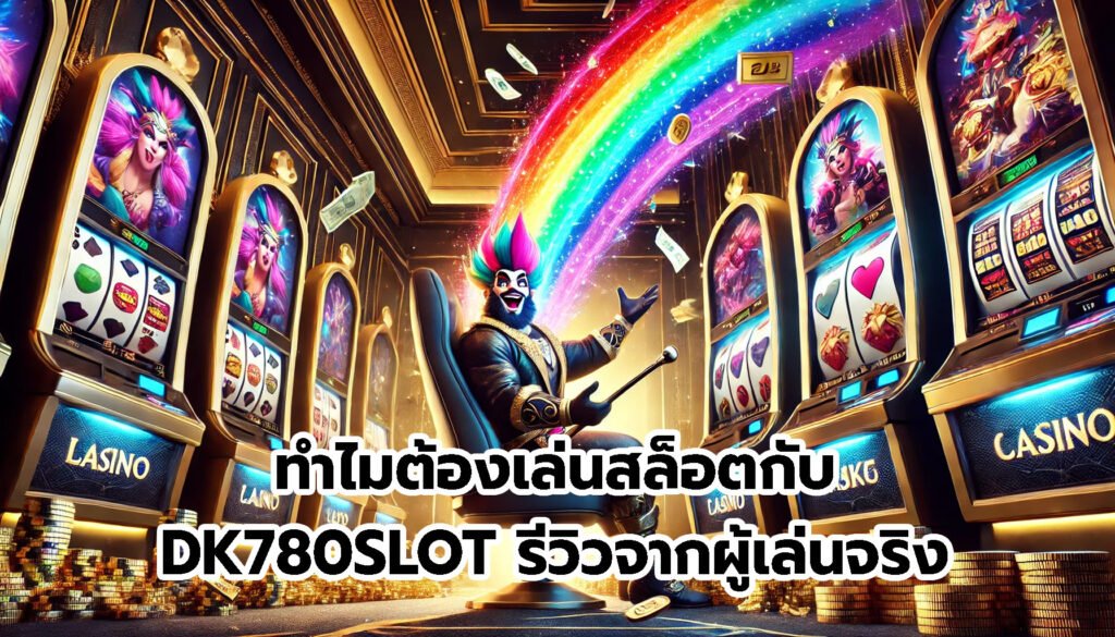 ทำไมต้องเล่นสล็อตกับ DK780SLOT รีวิวจากผู้เล่นจริง